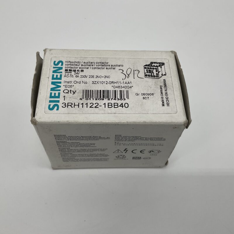 New Original Open Package SIEMENS 3RH1122-1BB40