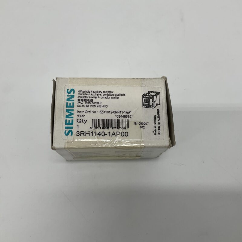 New Original Open Package SIEMENS 3RH1140-1AP00