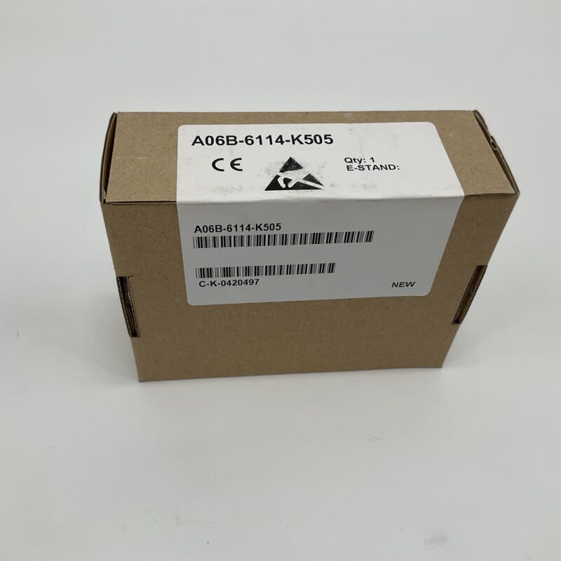 New Original Sealed Package FANUC A06B-6114-K505