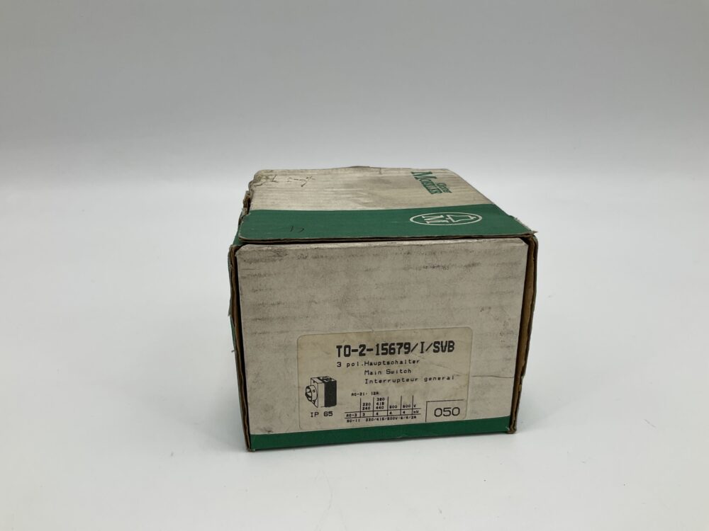 New Original Sealed Package MOELLER TO-2-15679/I/SVB