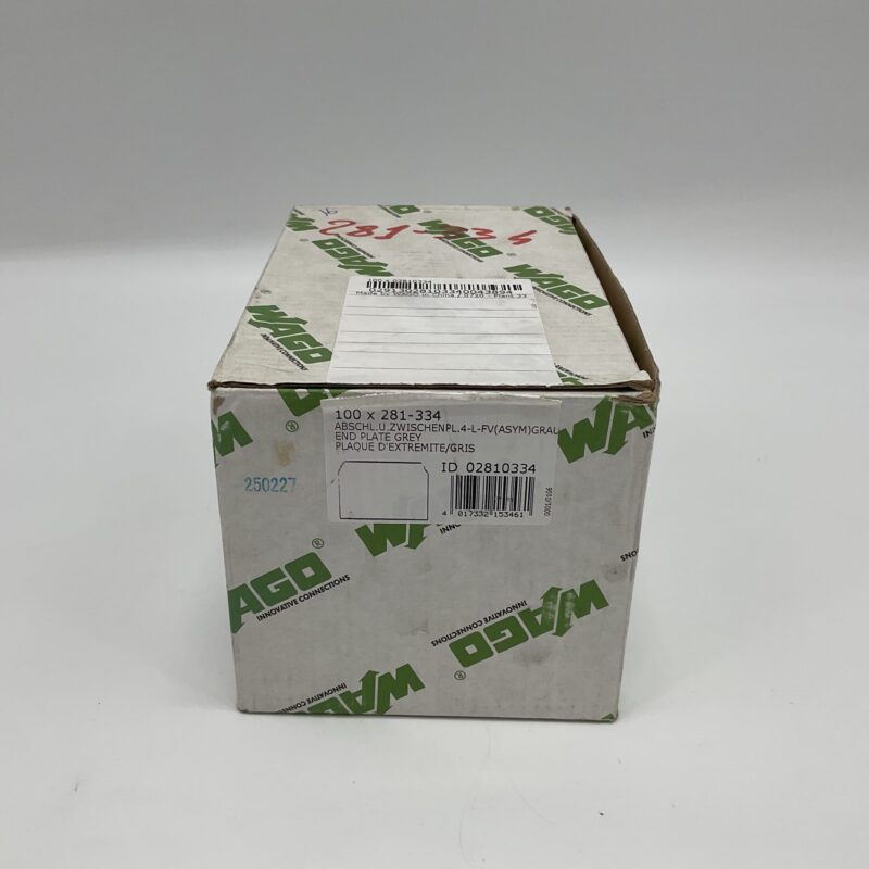 New Original Sealed Package WAGO 100X281-334