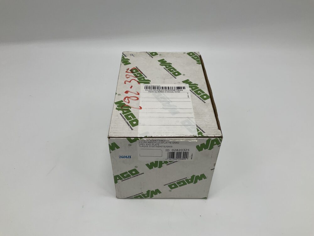 New Original Sealed Package WAGO 100X282-325