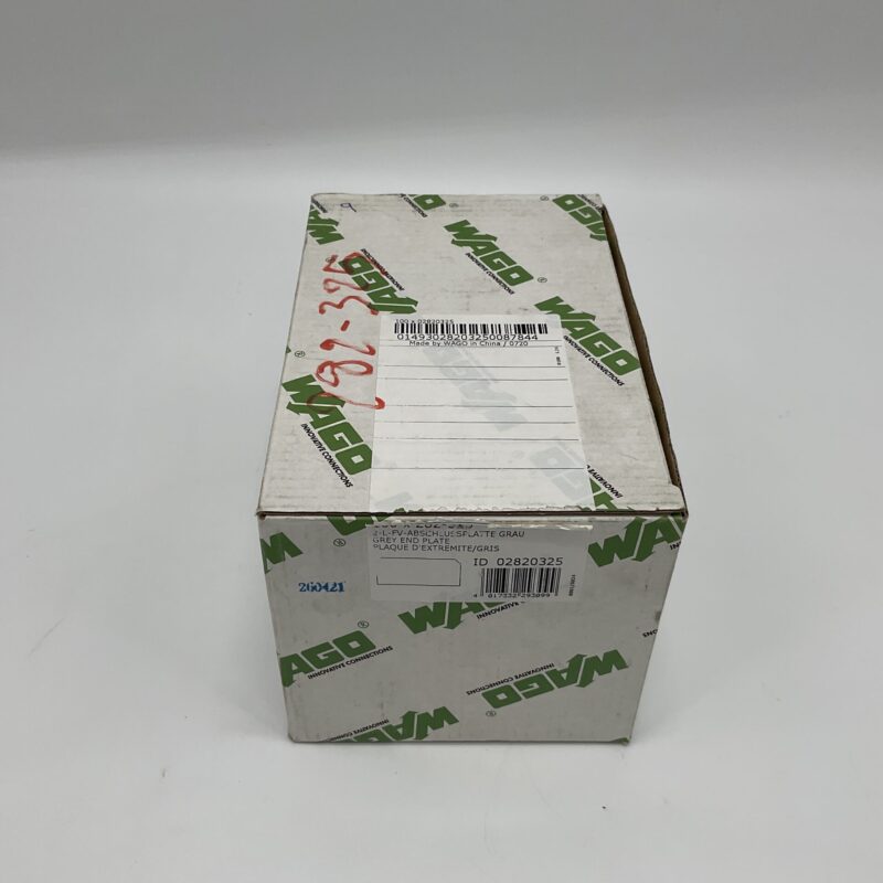 New Original Sealed Package WAGO 100X282-325