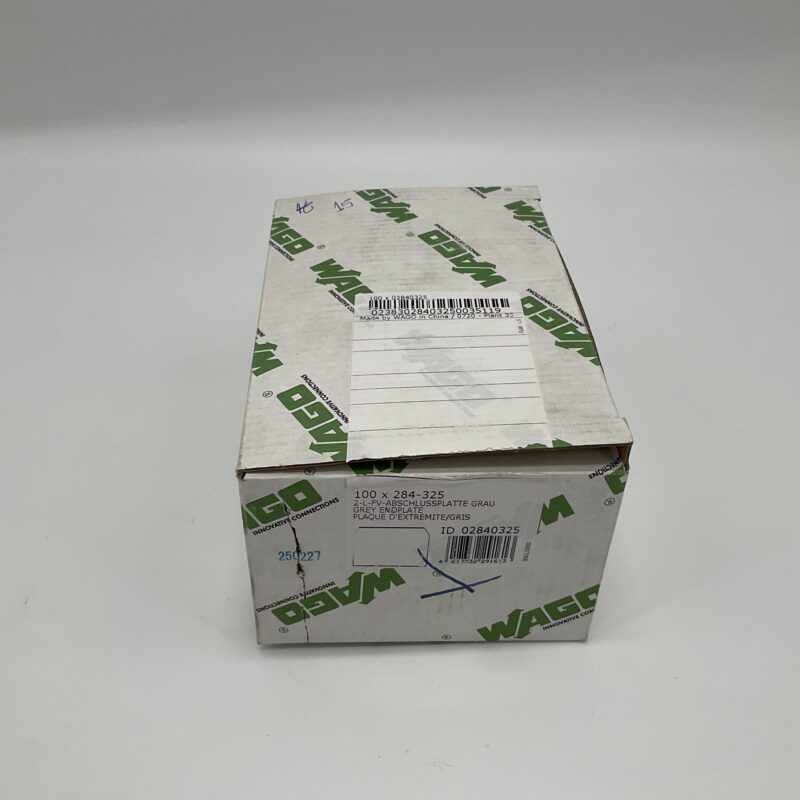 New Original Sealed Package WAGO 100X284-325