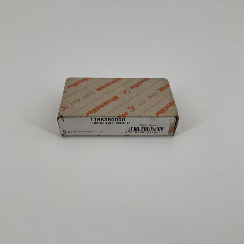 New Original Sealed Package WEIDMULLER 1156360000 SMSI EG3 0.25DC O