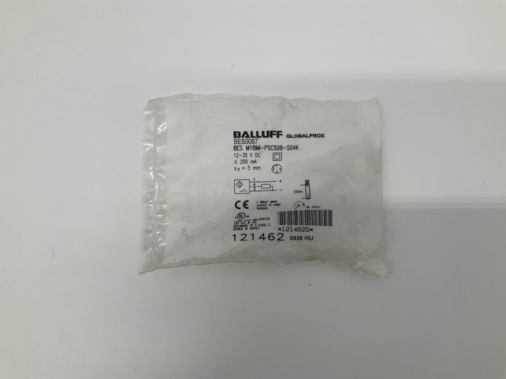 New Original Sealed Package BALLUFF 121462