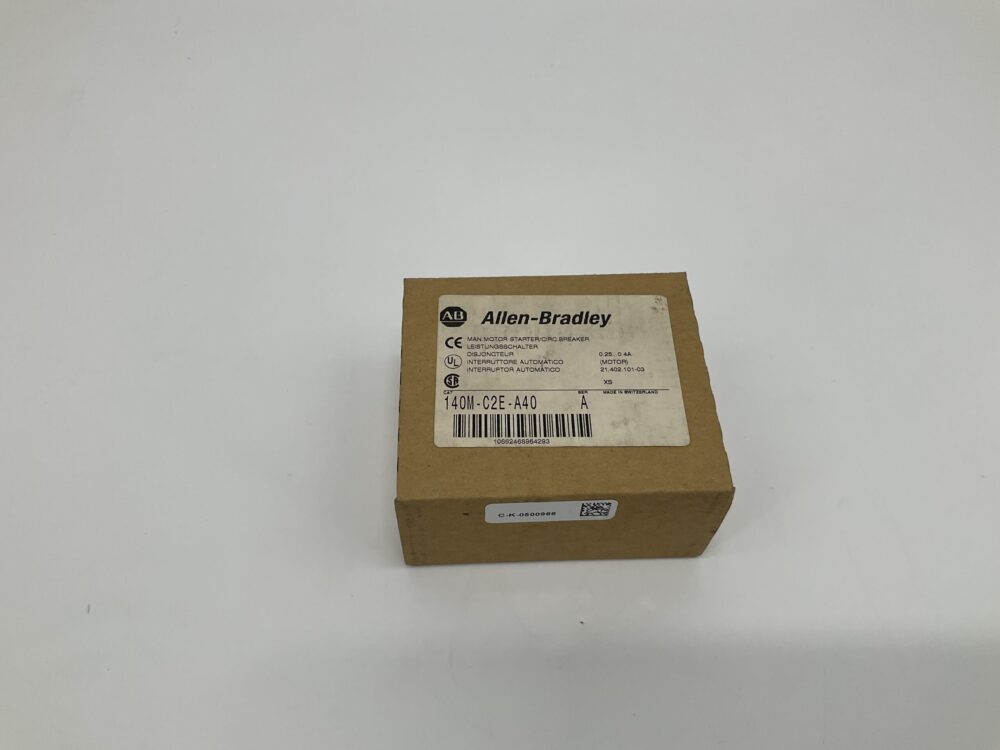 New Original Sealed Package ALLEN BRADLEY 140M-C2E-A40