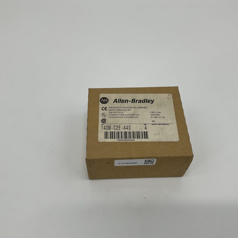 New Original Sealed Package ALLEN BRADLEY 140M-C2E-A40