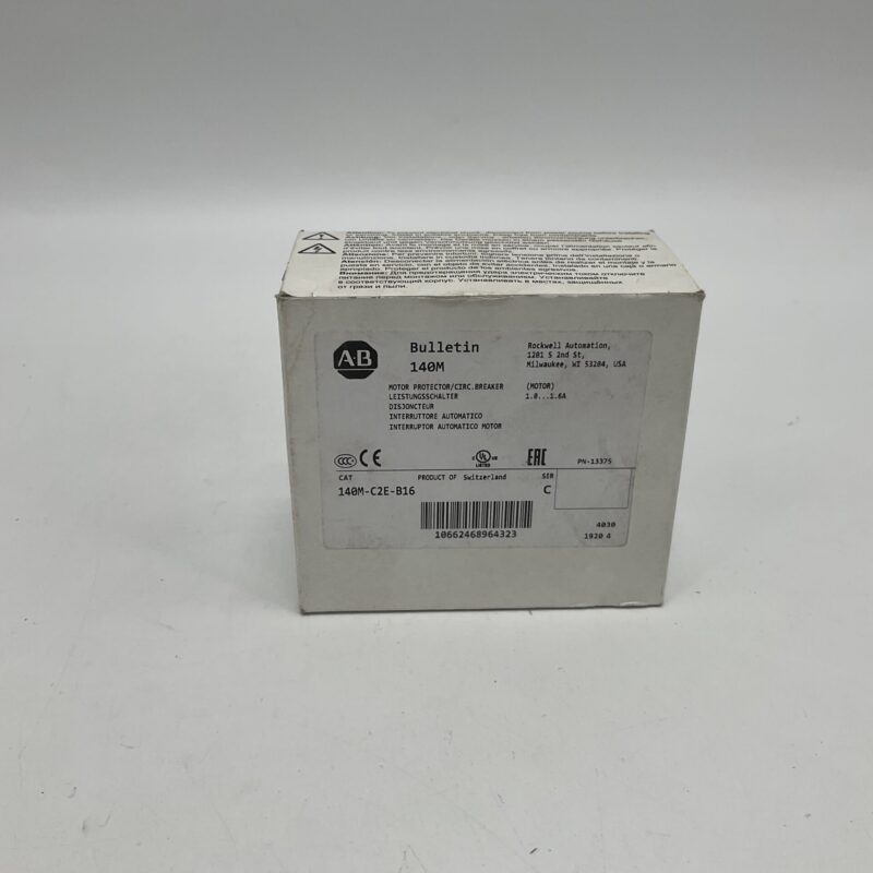 New Original Sealed Package ALLEN BRADLEY 140M-C2E-B16