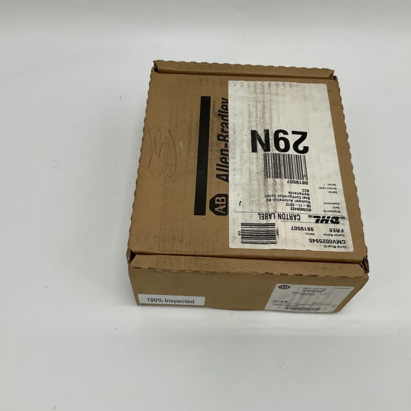 New Original Sealed Package ALLEN BRADLEY 1494F-DX100