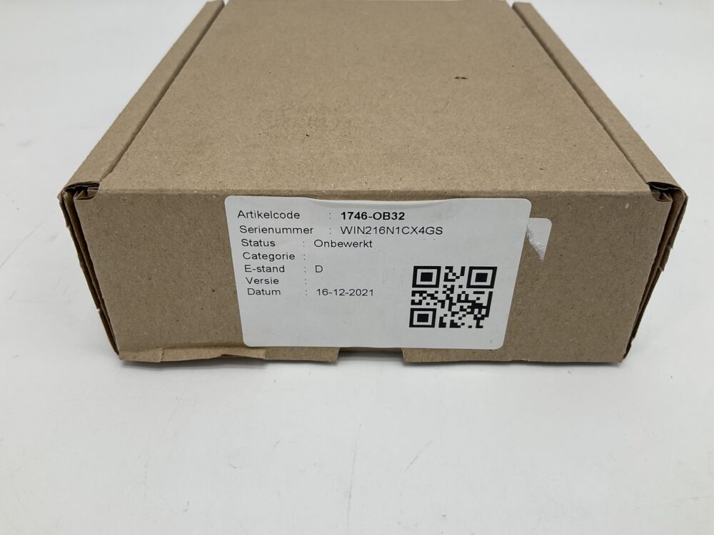 Used Clone Package ALLEN BRADLEY 1746-0BB32