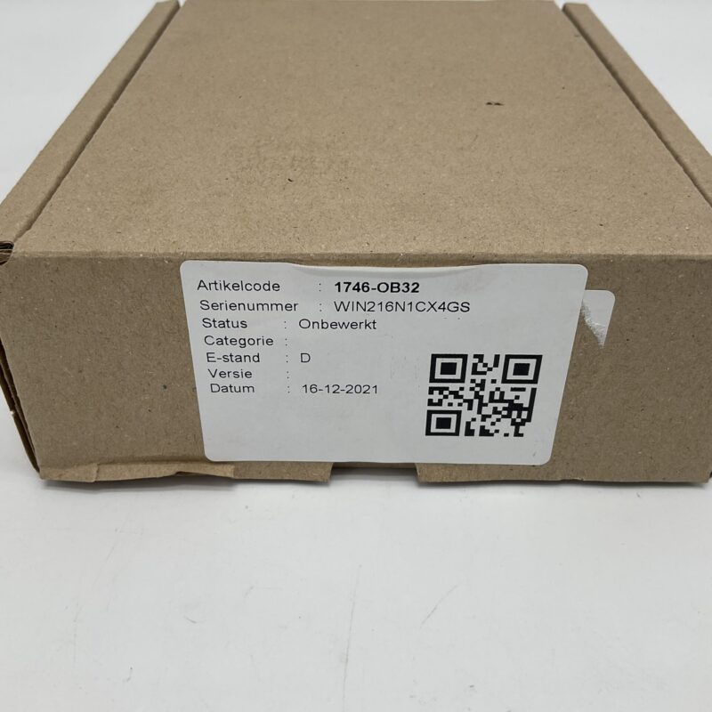 Used Clone Package ALLEN BRADLEY 1746-0BB32