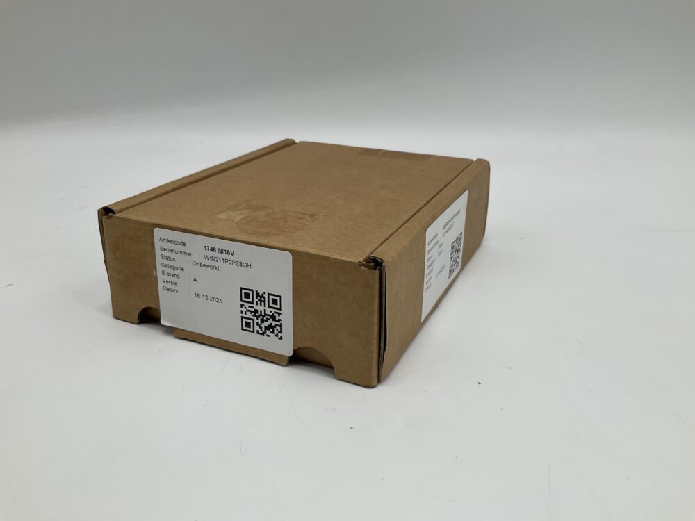 New Original Sealed Package ALLEN BRADLEY 1746-NI16V