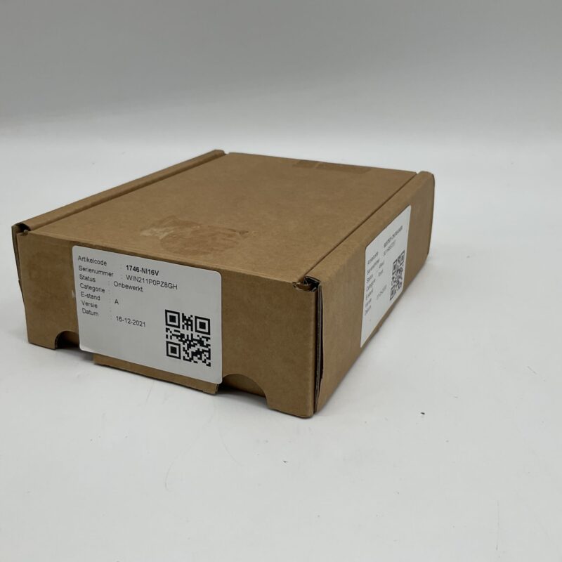 New Original Sealed Package ALLEN BRADLEY 1746-NI16V