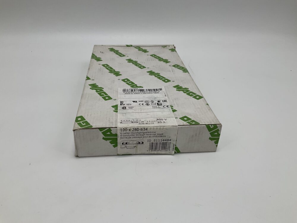 New Original Sealed Package WAGO 280-634