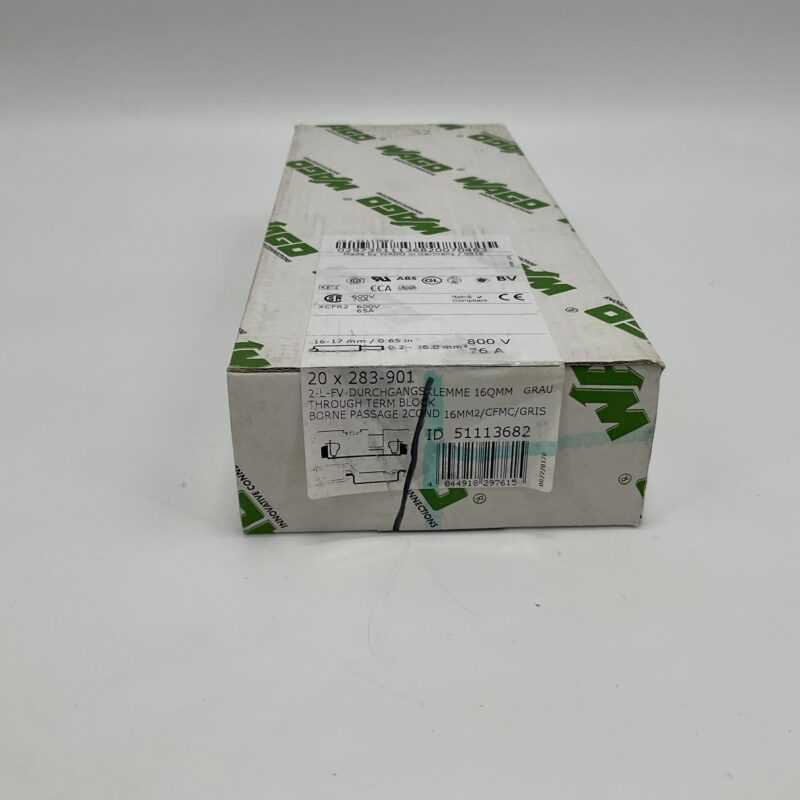 New Original Sealed Package WAGO 283-901