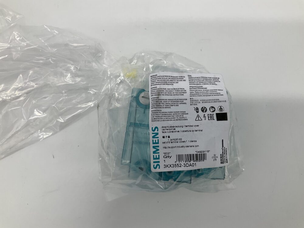 New Original Sealed Package SIEMENS 3KX3552-3DA01