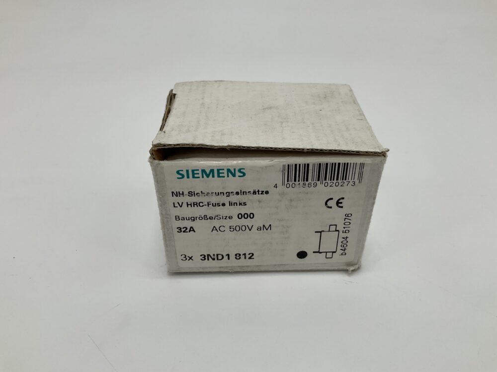 New Original Open Package SIEMENS 3ND1812