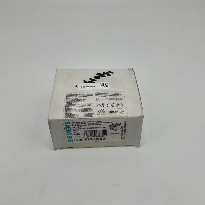 New Original Open Package SIEMENS 3RB1026-1NB0