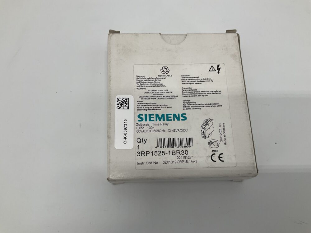 New Original Open Package SIEMENS 3RP1525-1BR30