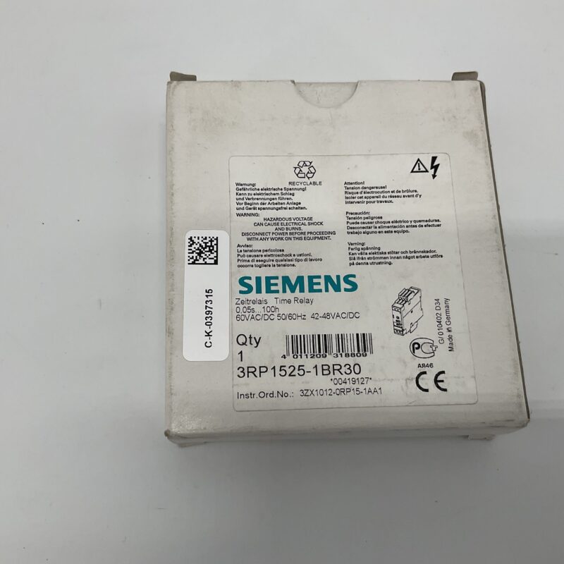 New Original Open Package SIEMENS 3RP1525-1BR30