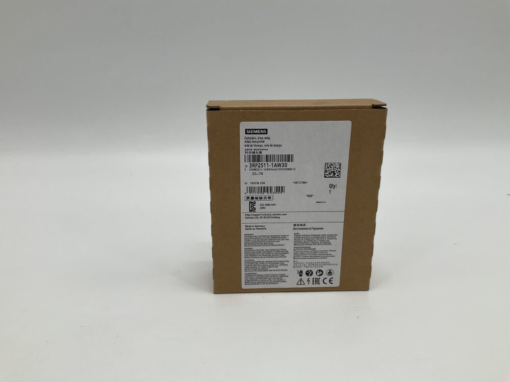 New Original Sealed Package SIEMENS 3RP2511-1AW30