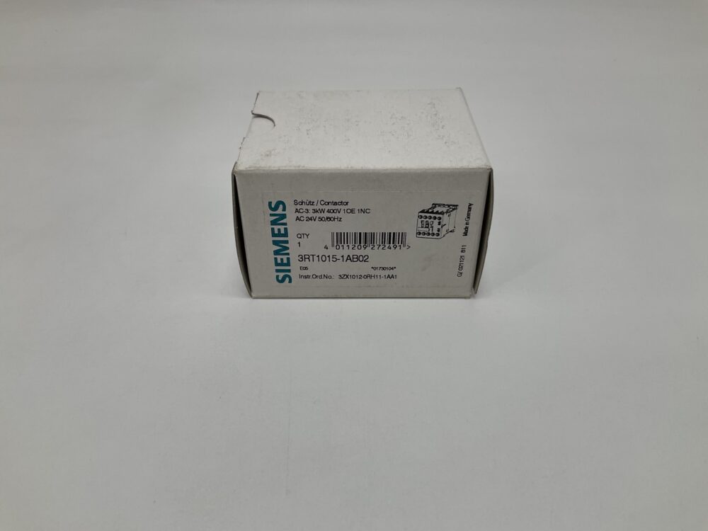 New Original Sealed Package SIEMENS 3RT1015-1AB02
