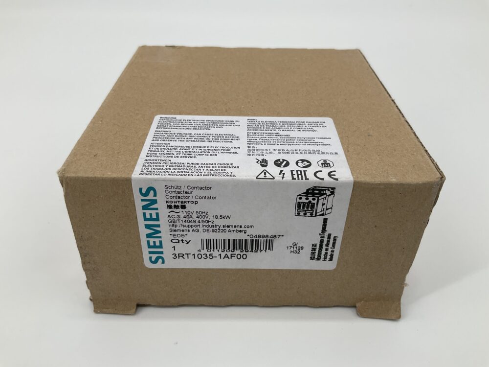 New Original Sealed Package SIEMENS 3RT1035-1AF00