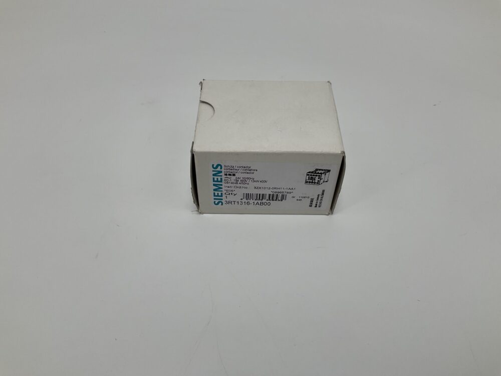 New Original Sealed Package SIEMENS 3RT1316-1AB00