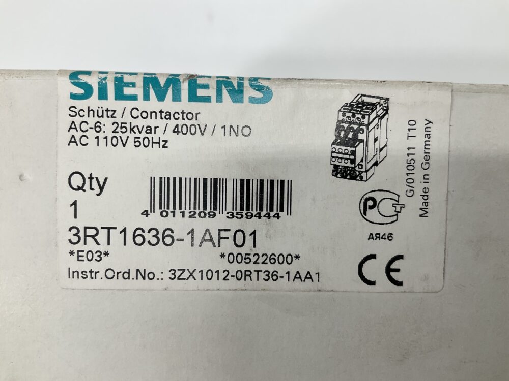 New Original Sealed Package SIEMENS 3RT1636-1AF01