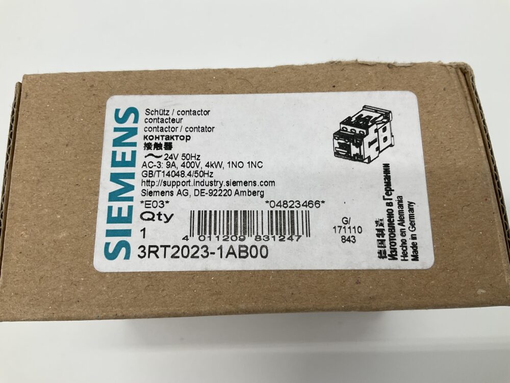 New Original Sealed Package SIEMENS 3RT2023-1AB00