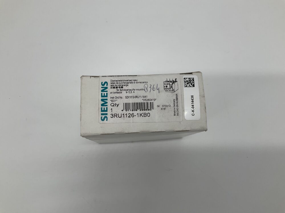 New Original Open Package SIEMENS 3RU1126-1KB0