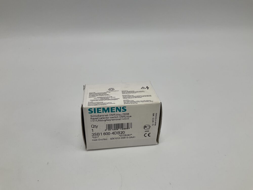 New Original Sealed Package SIEMENS 3SB1600-4DB20