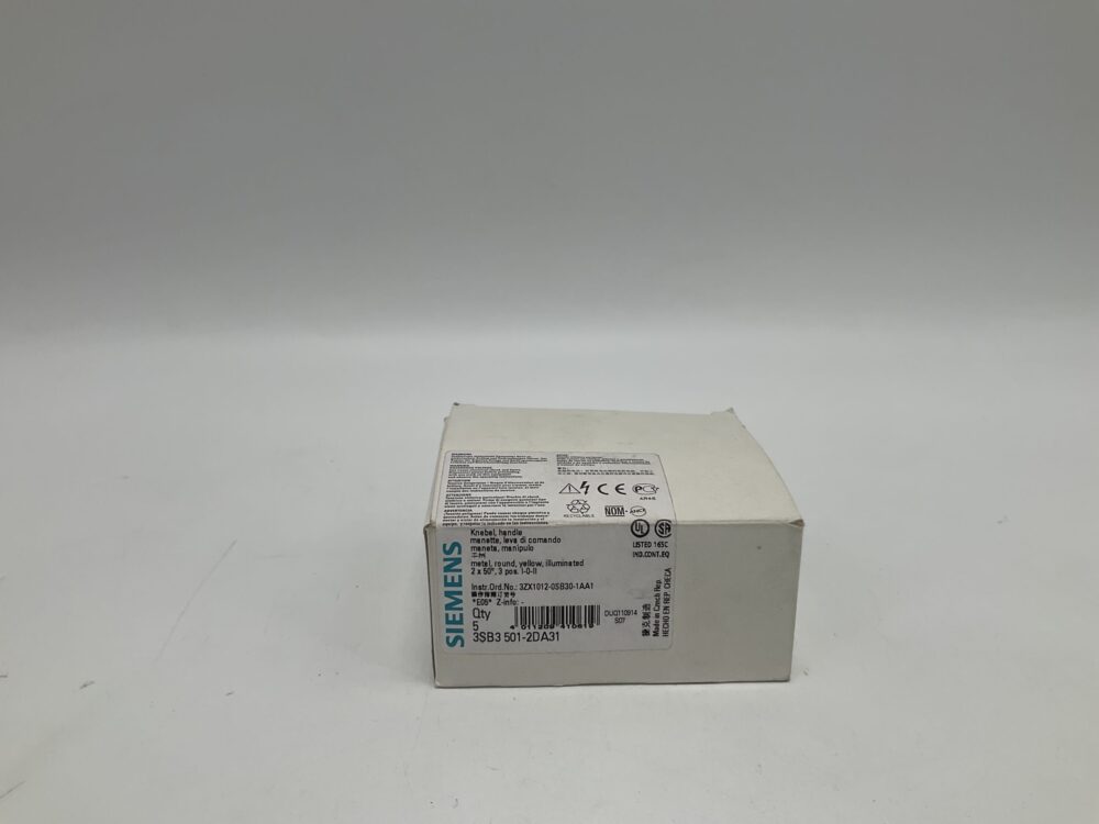 New Original Sealed Package SIEMENS 3SB3501-2DA31