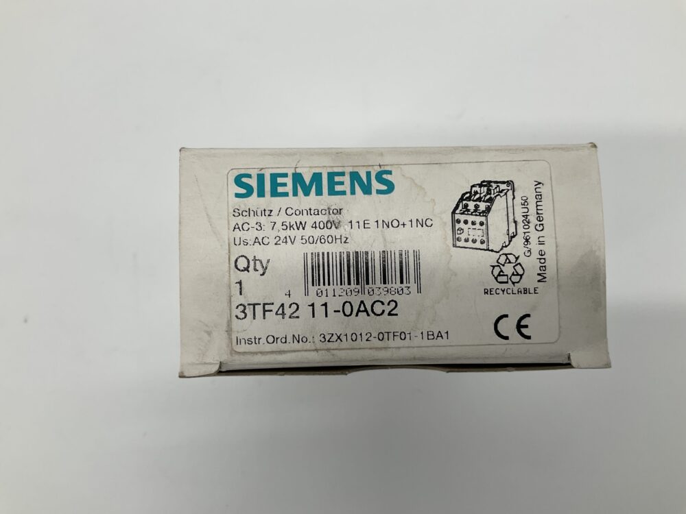 New Original Sealed Package SIEMENS 3TF4211-0AC2