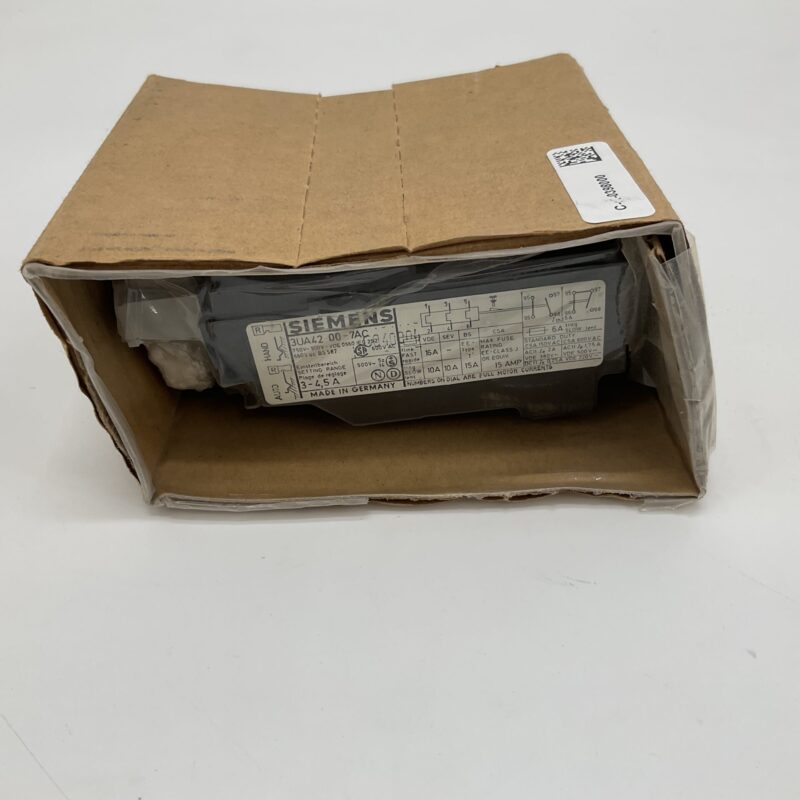 New Original Open Package SIEMENS 3UA42 00-7AC