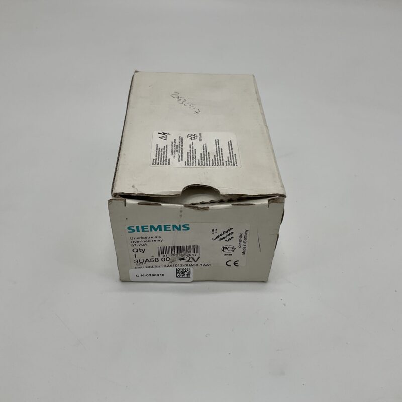 New Original Open Package SIEMENS 3UA5800-2V