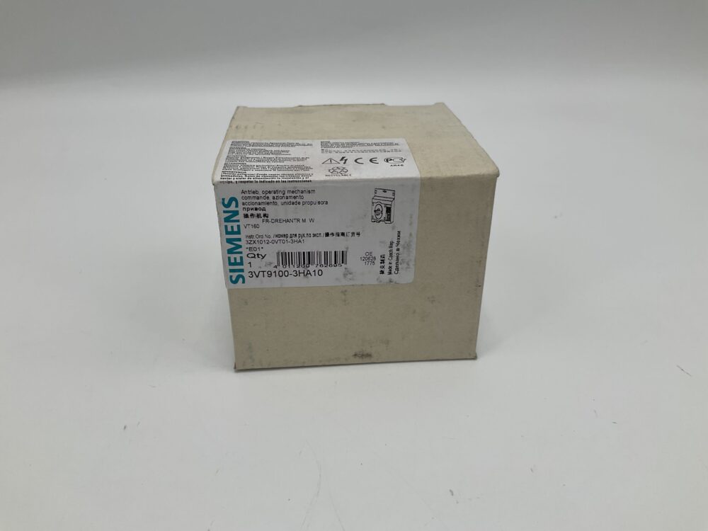 New Original Sealed Package SIEMENS 3VT9100-3HA10
