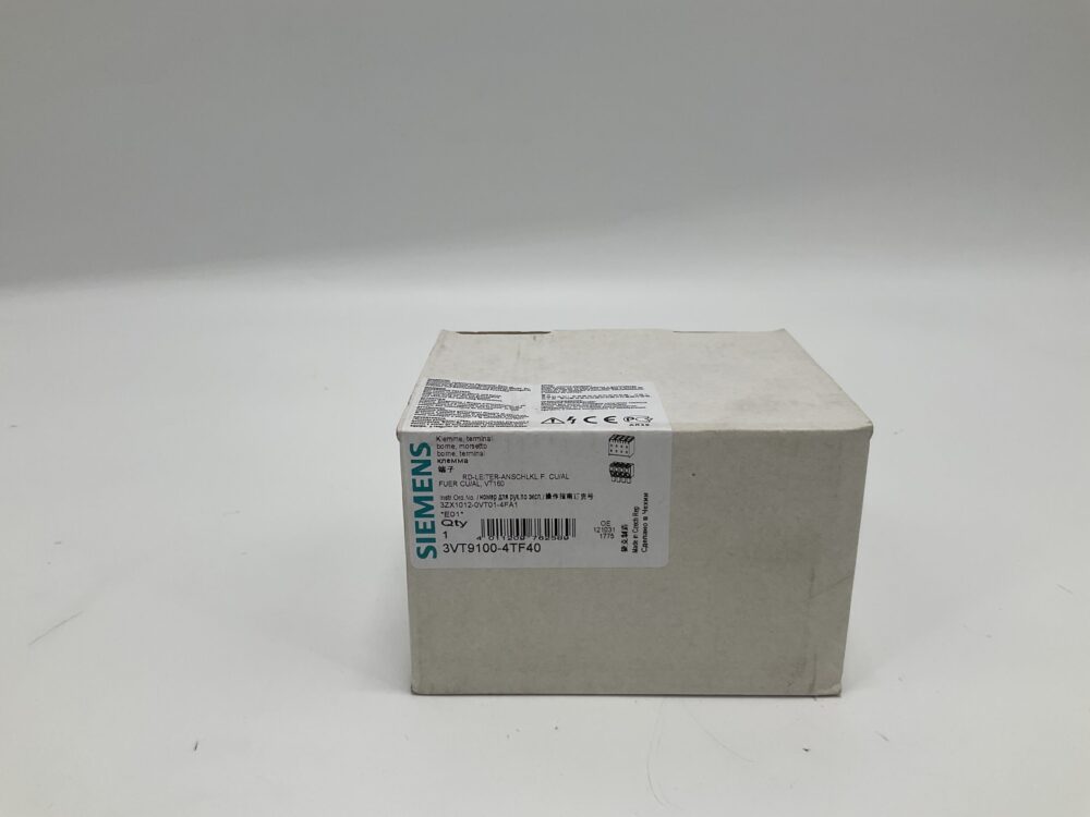 New Original Sealed Package SIEMENS 3VT9100-4TF40