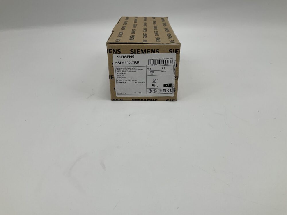 New Original Sealed Package SIEMENS 5SL6202-7BB