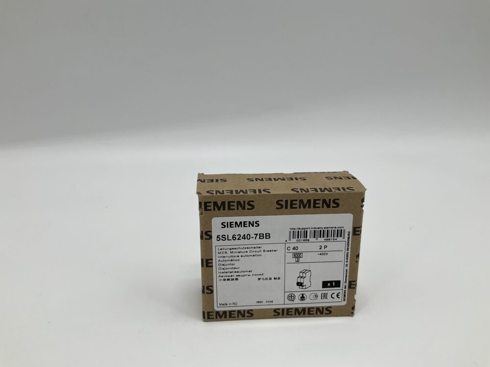 New Original Sealed Package SIEMENS 5SL6240-7BB