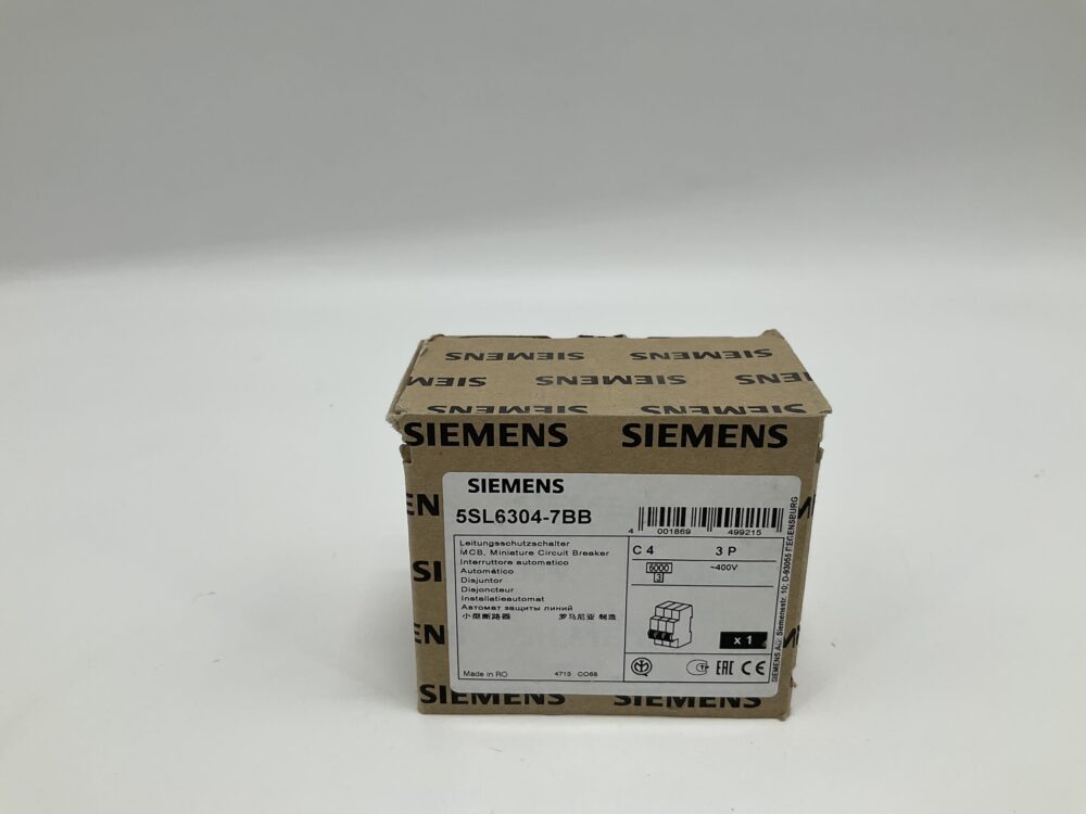 New Original Sealed Package SIEMENS 5SL6304-7BB