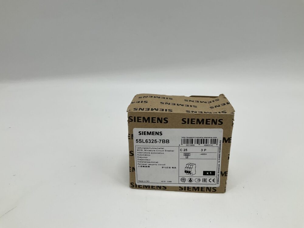 New Original Sealed Package SIEMENS 5SL6325-7BB