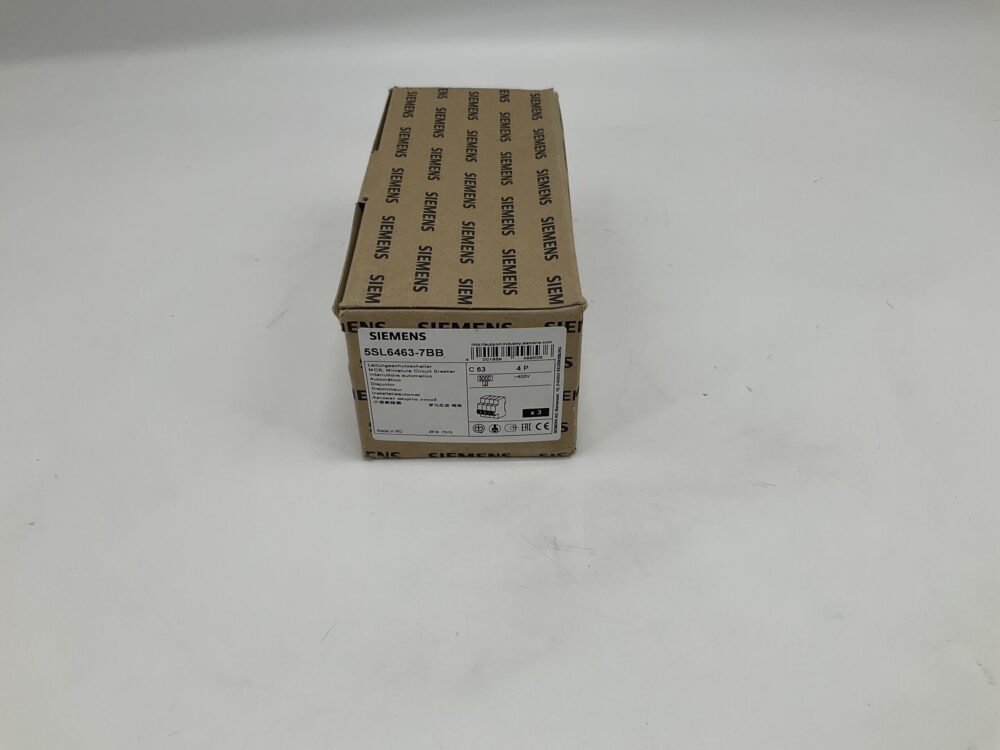 New Original Sealed Package SIEMENS 5SL6463-7BB