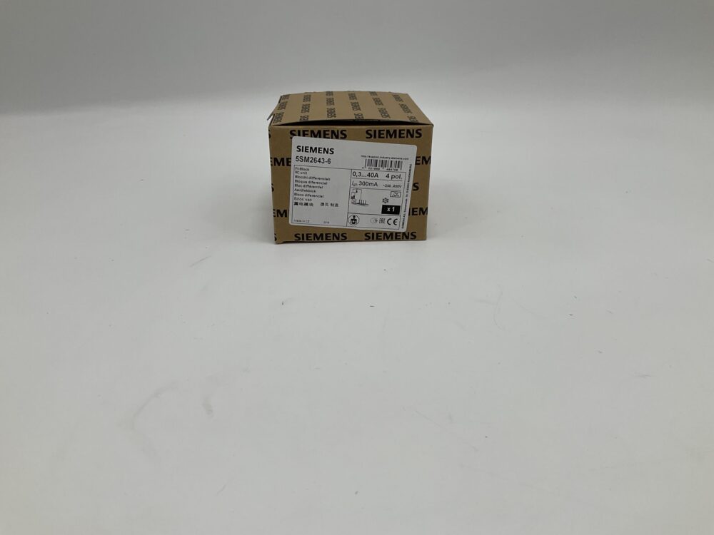 New Original Sealed Package SIEMENS 5SM2643-6