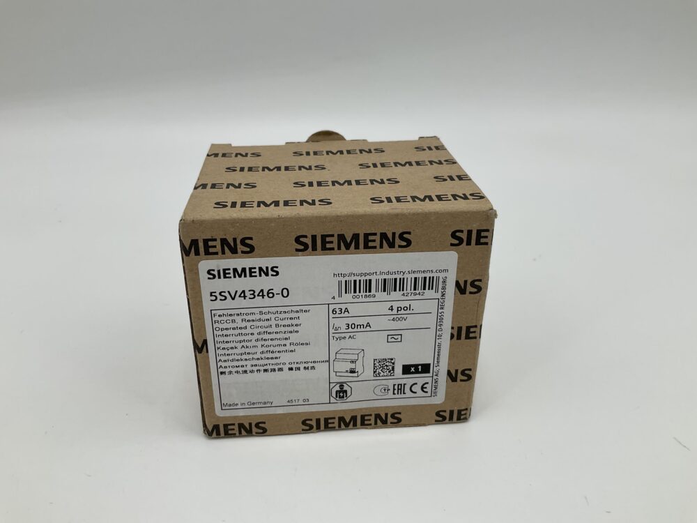 New Original Sealed Package SIEMENS 5SV4346-0