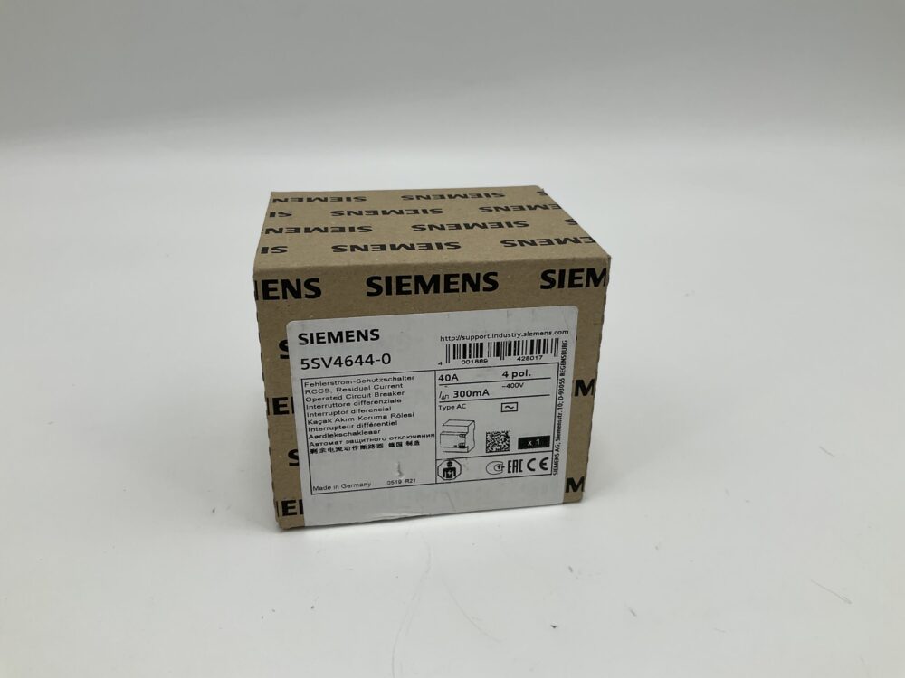 New Original Sealed Package SIEMENS 5SV4644-0