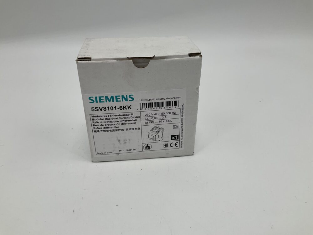 New Original Sealed Package SIEMENS 5SV8101-6KK