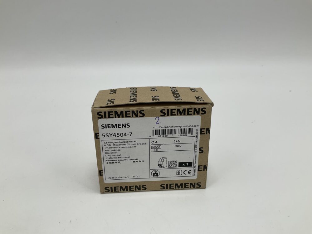 New Original Sealed Package SIEMENS 5SY4504-7