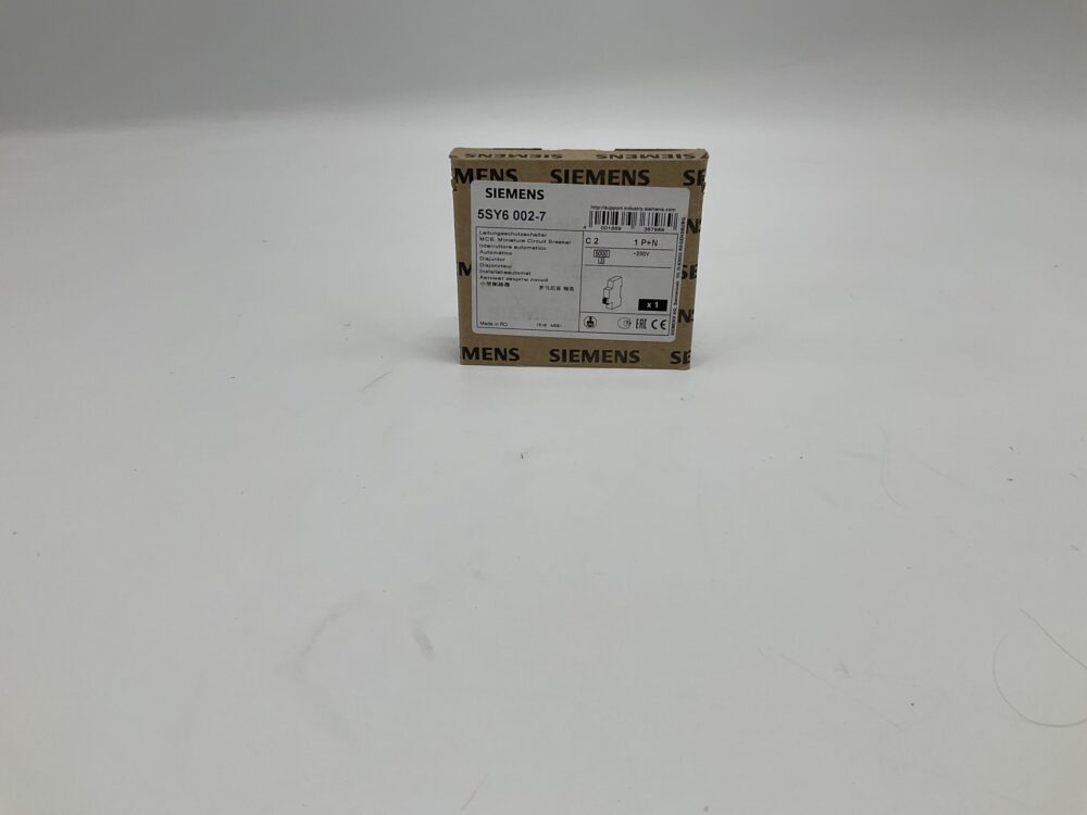 New Original Sealed Package SIEMENS 5SY6002-7